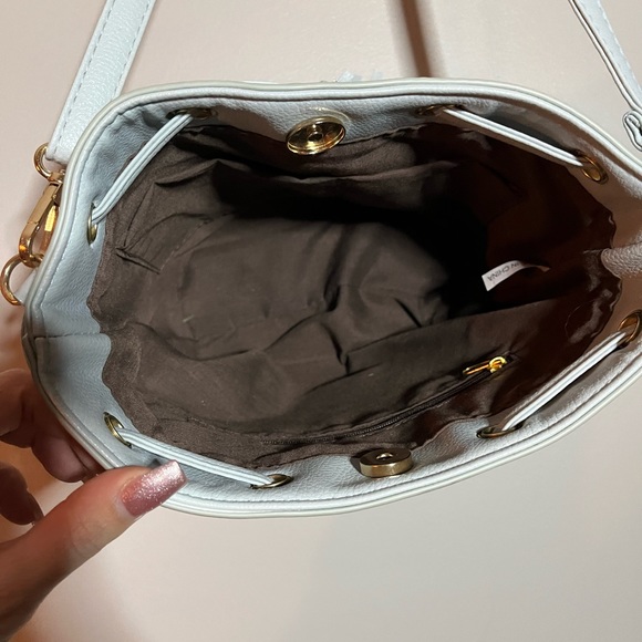 Blue cross body bag - Picture 6 of 8